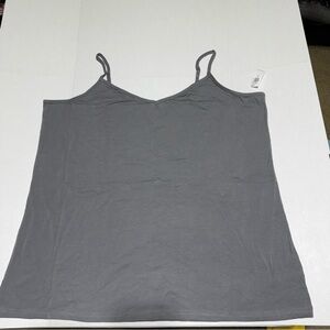Gray Women's First Layer v neck TankTop
